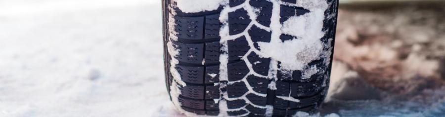 car tires winter road covered with snow vehicle snowy alley morning snowfall 2