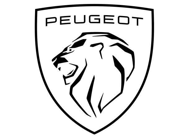 logo peugeot 2021 bianco