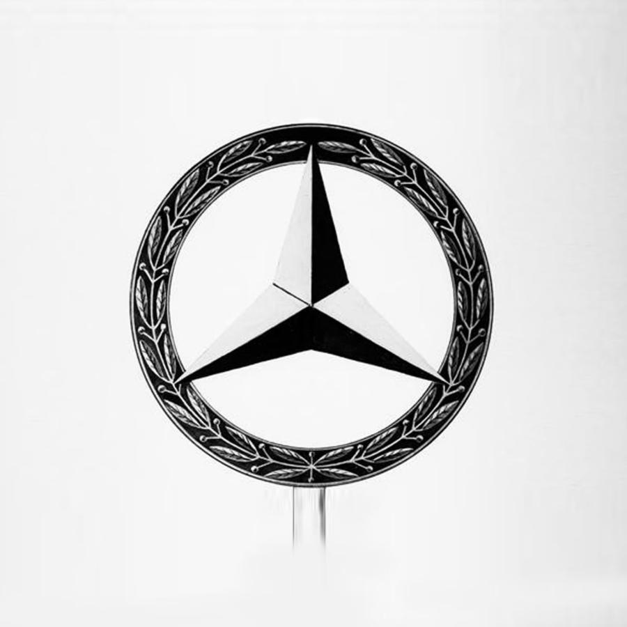 stella mercedes 1x1 immagine logo originale stella Mercedes