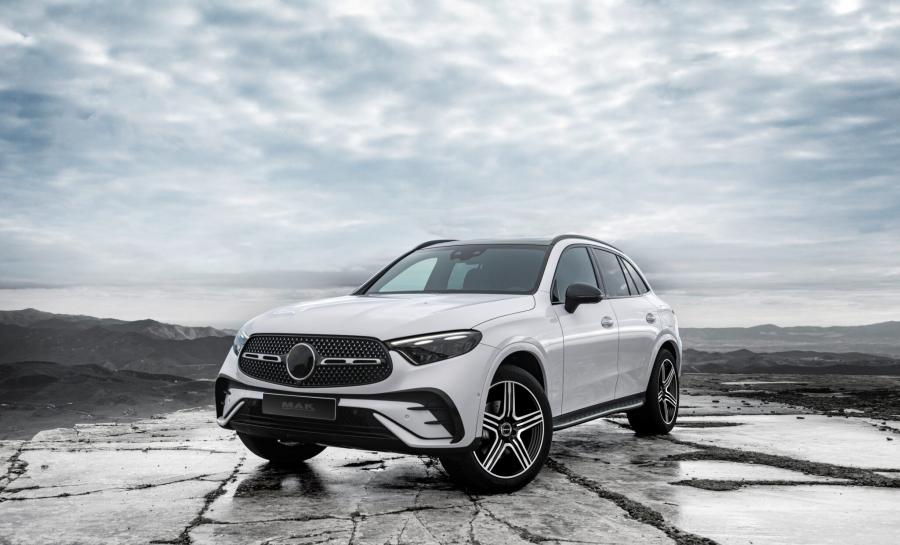 Cerchi in lega MAK lewis colore BLACK MIRROR su vettura mercedes glc