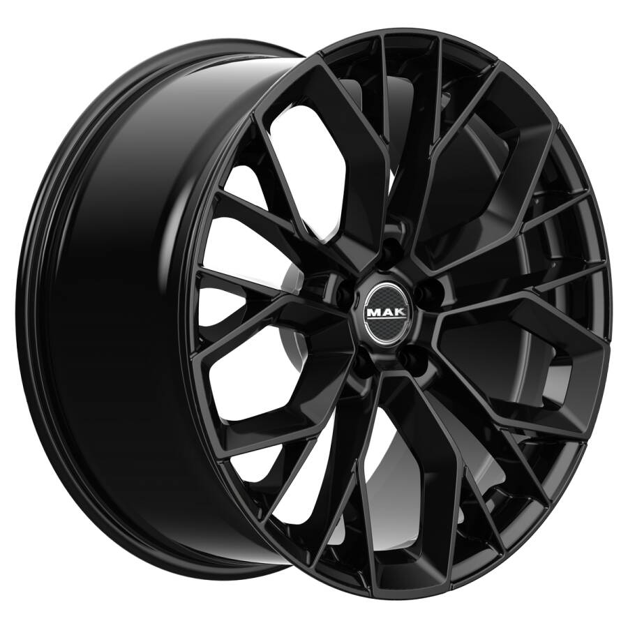 Immagine dettaglio cerchi in lega modello MAK STILO Glossy Black