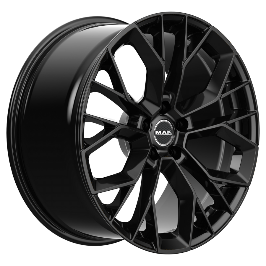 Immagine dettaglio cerchi in lega modello MAK STILO Glossy Black