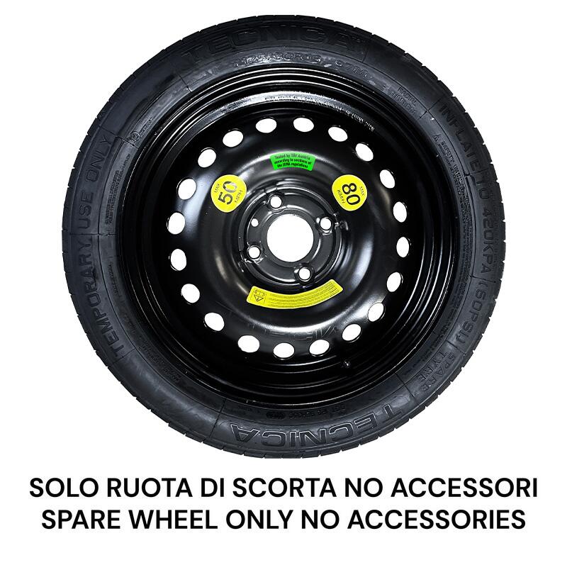 MAK / Ruotino Acciaio Base 4 fori / RUOTINI DI SCORTA