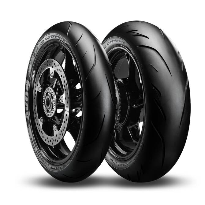 AVON / 190/55 R17 (75 W) <b>3D SUPERSPORT (A3DSUPSPT) SL</b> / Estivo