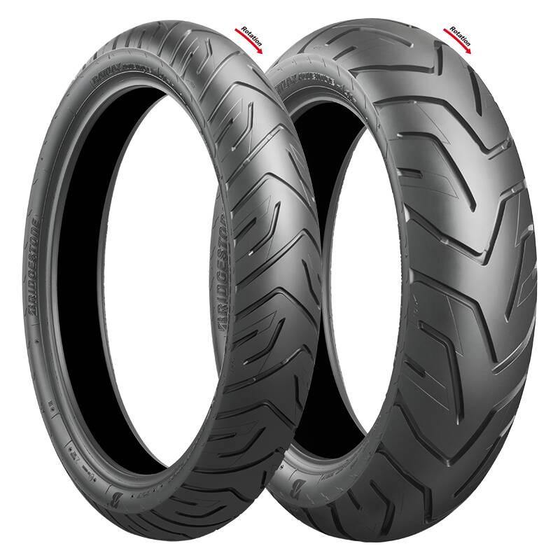 BRIDGESTONE / 180/55 R17 (73 W) <b>BATTLAX A41 F + R </b> / Estivo