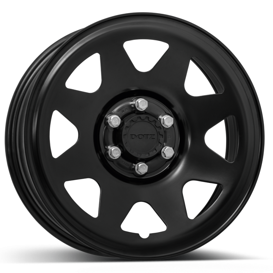 Cerchio DOTZ 4X4: DAKAR HD BLACK / BLACK