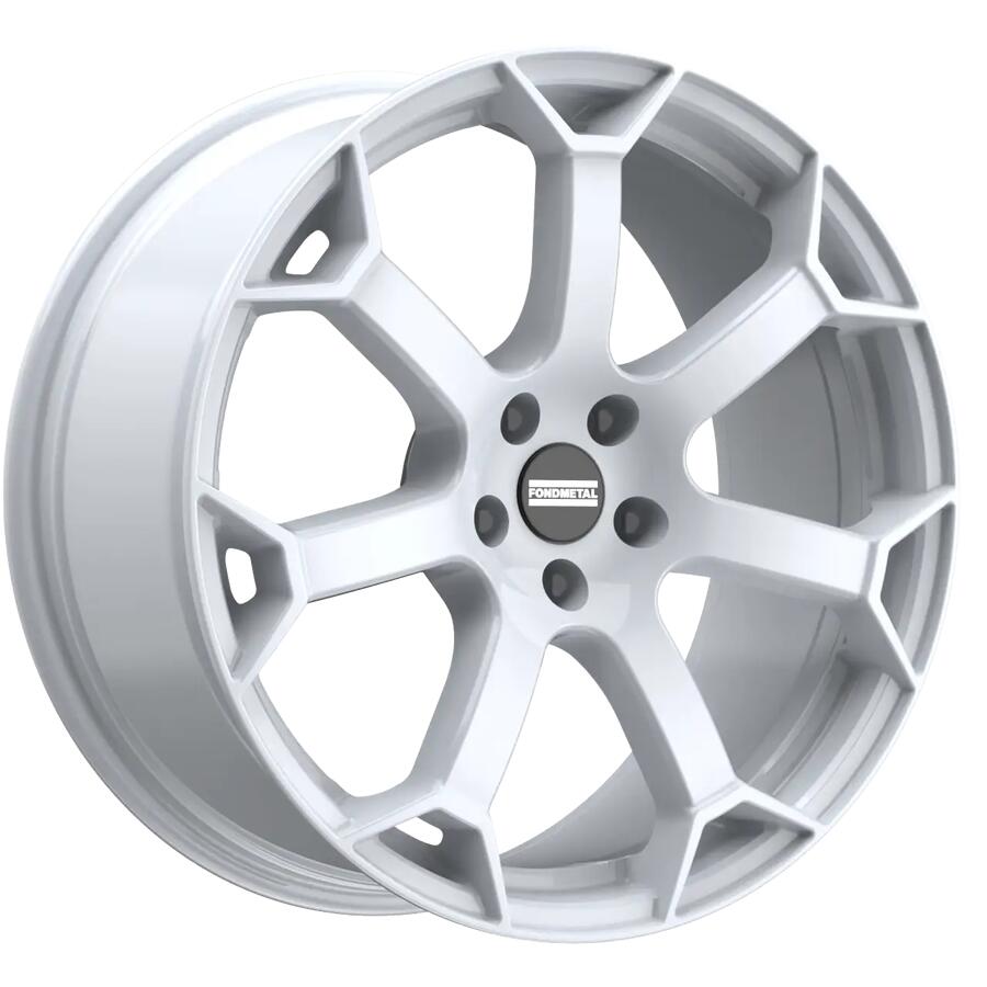 FONDMETAL / ZEPHYRUS / GLOSSY WHITE<br>8,5J19" 5X130 40 66,50