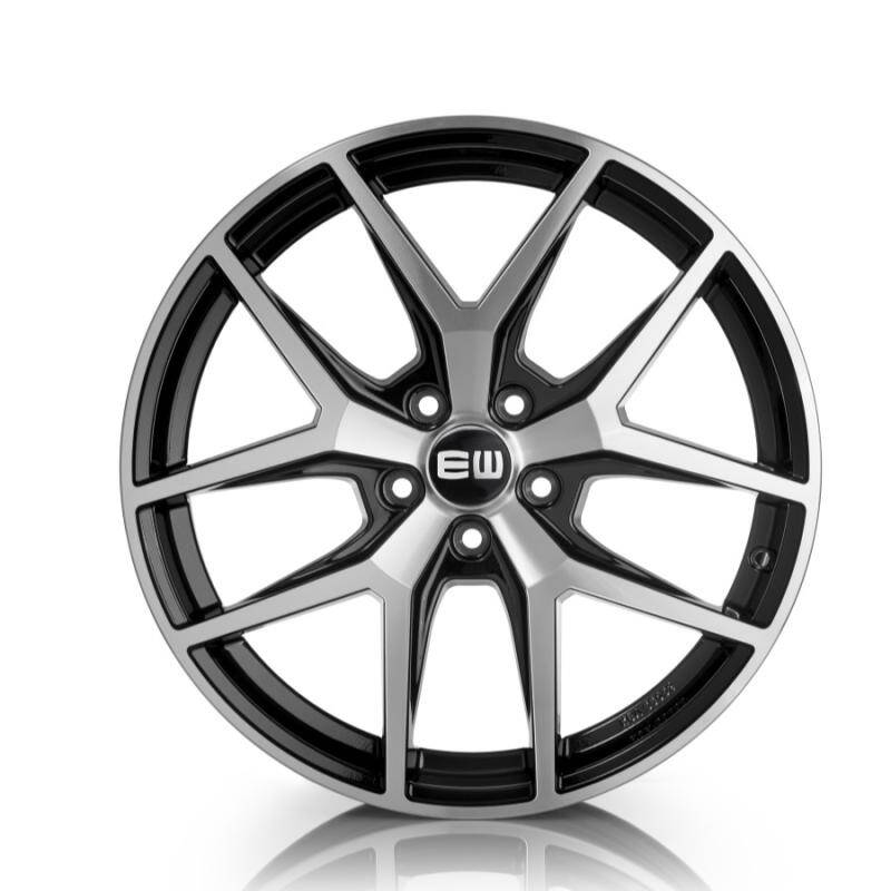 ELITE WHEELS / PENTAGON / BLACK POLISHED<br>9,0J19" 5X112 35 66,60