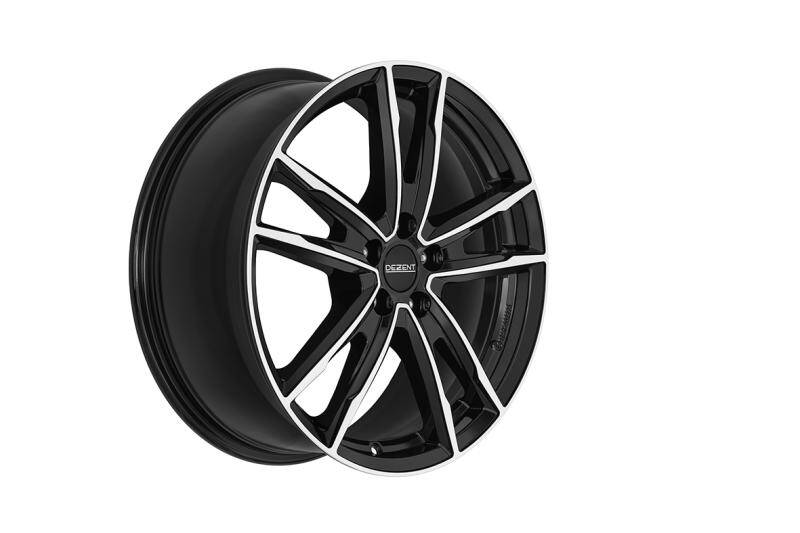 DEZENT / KF DARK / BLACK/POLISHED<br>8,0J19" 5X112 40 57,10