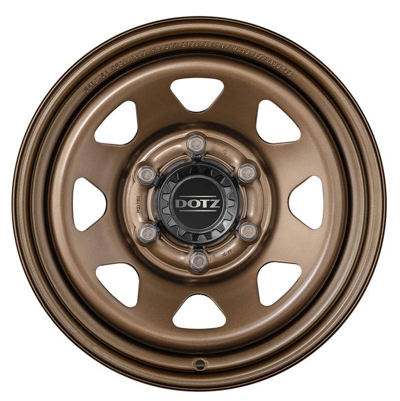 DOTZ 4X4 / DAKAR BRONZE / BRONZE MATT<br>8,0J18" 6X139,7 24 93