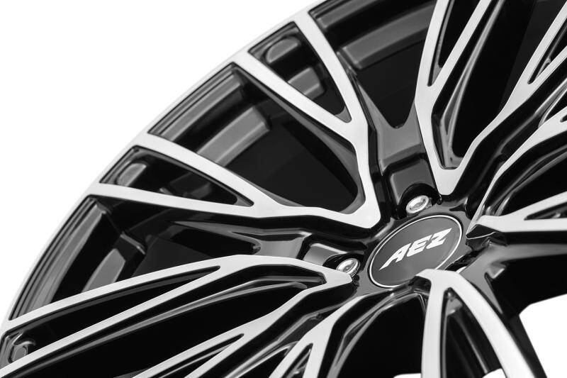 AEZ / SEATTLE DARK / BLACK/POLISHED<br>8,0J19" 5X112 28 66,60