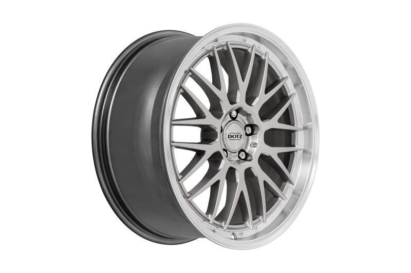 DOTZ / BILBAO BLAZE / SILVER/POLISHED LIP<br>7,0J17" 4X108 25 65,10