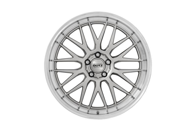 DOTZ / BILBAO BLAZE / SILVER/POLISHED LIP<br>7,0J17" 4X108 25 65,10