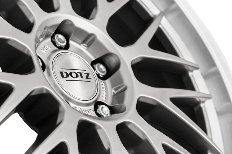DOTZ / BILBAO BLAZE / SILVER/POLISHED LIP<br>7,0J17" 4X108 25 65,10