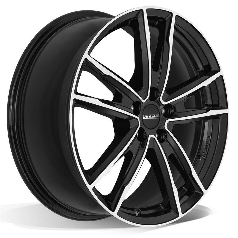 DEZENT / KF DARK / BLACK/POLISHED<br>6,0J16" 5X100 35 57,10