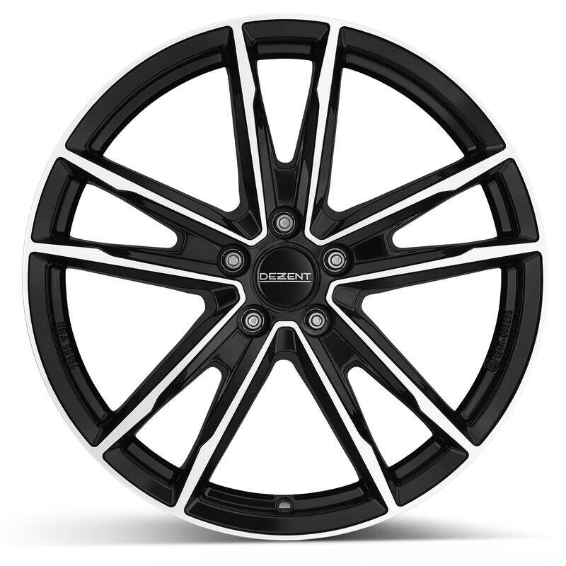 DEZENT / KF DARK / BLACK/POLISHED<br>6,5J16" 5X114,3 40 67,10