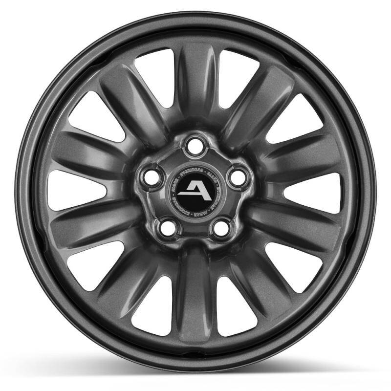ALCAR HYBRIDRAD / 01 GREY / ANTHRACITE<br>6,0J15" 5X100 38 57,10