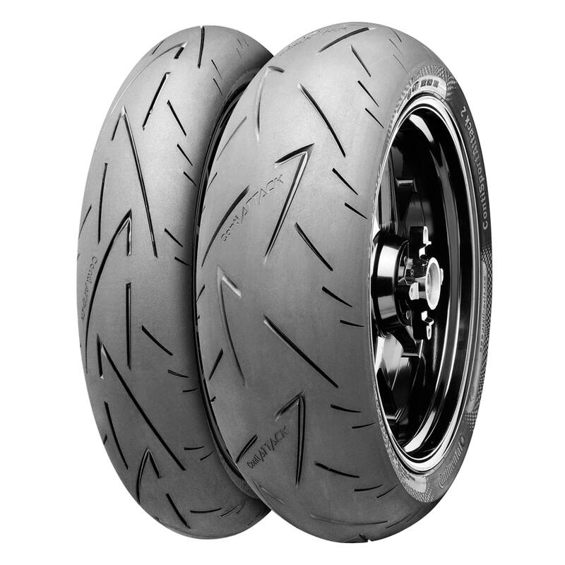CONTINENTAL / 120/70 R17 (58 W) <b>SPORT ATTACK 2 </b> / Estivo