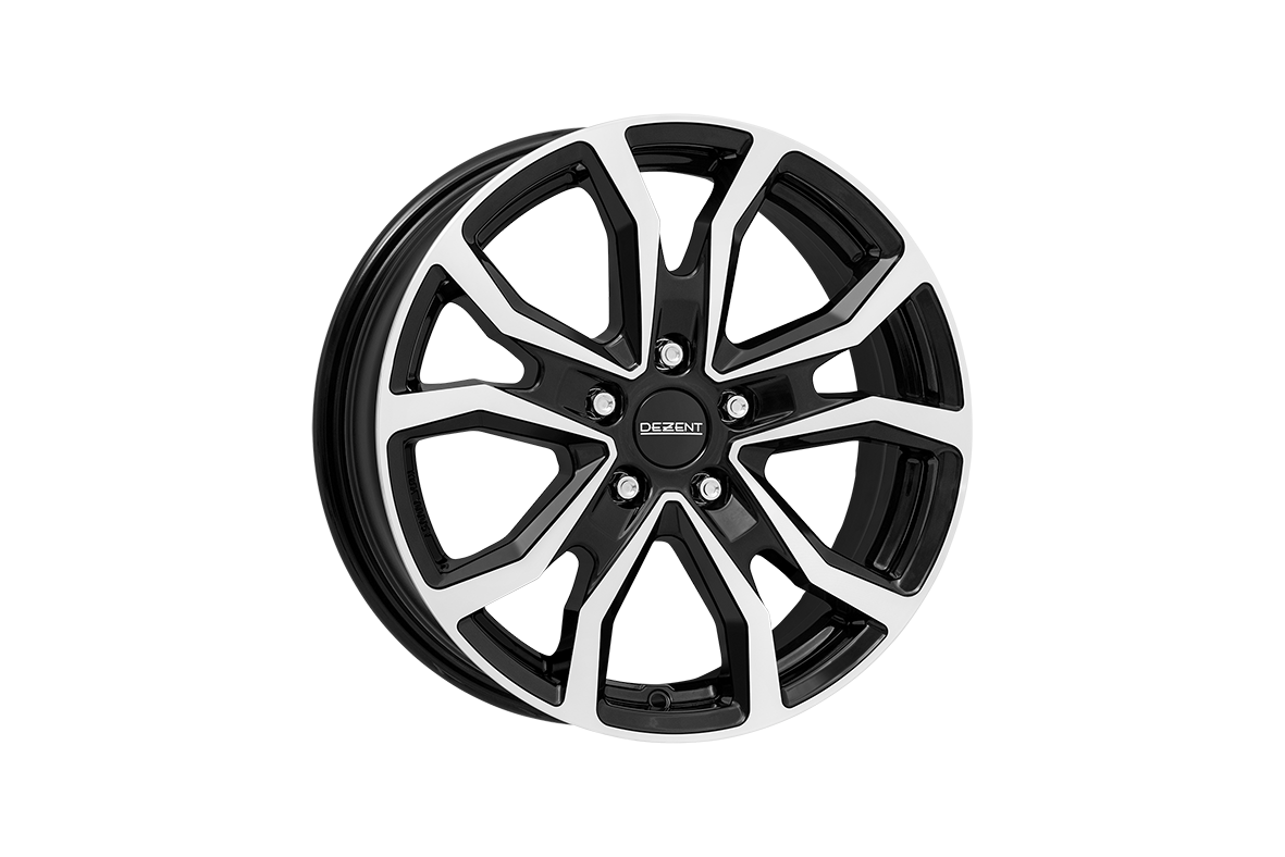 DEZENT / TV-TRAILER DARK / BLACK/POLISHED<br>6,0J14" 5X112 30,05 66,60