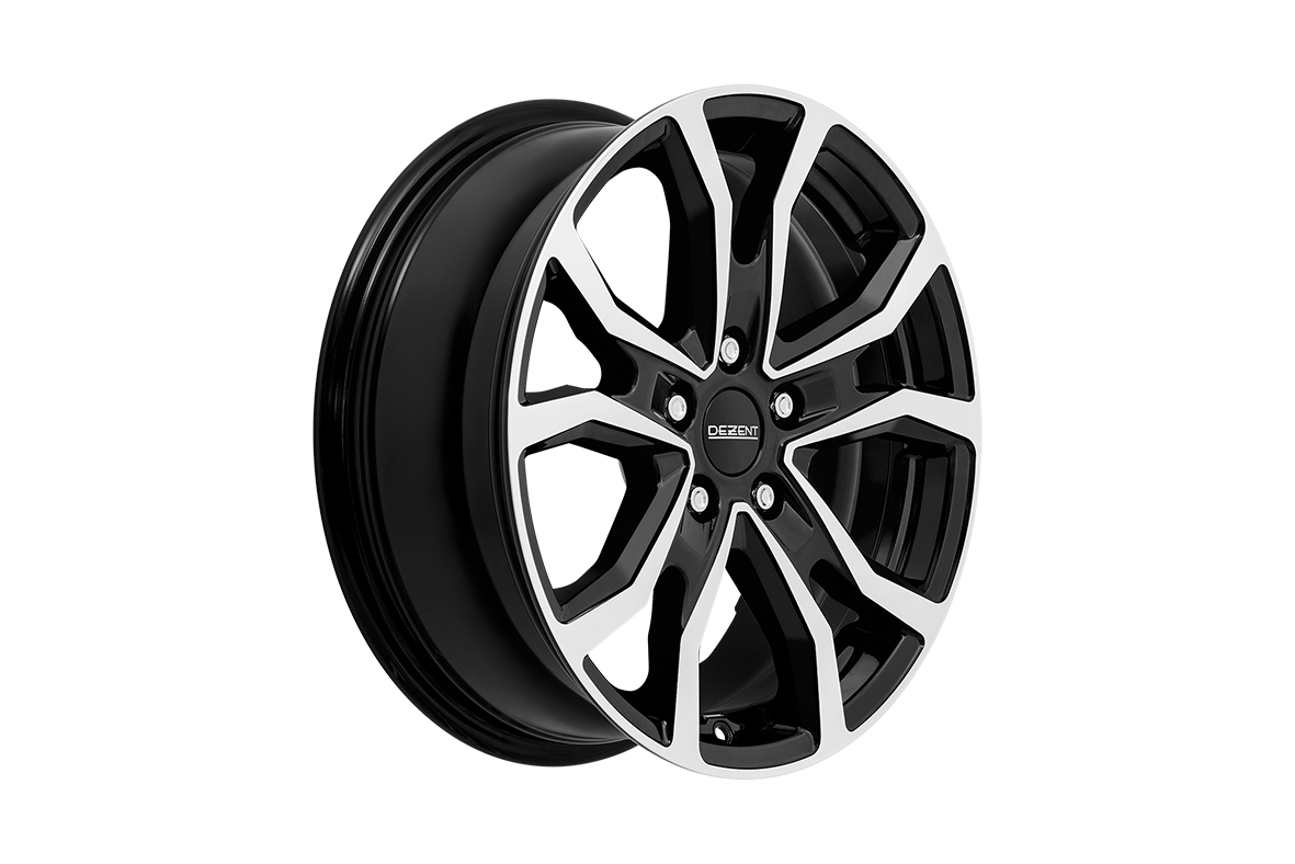 DEZENT / TV-TRAILER DARK / BLACK/POLISHED<br>6,0J14" 5X112 30,05 66,60