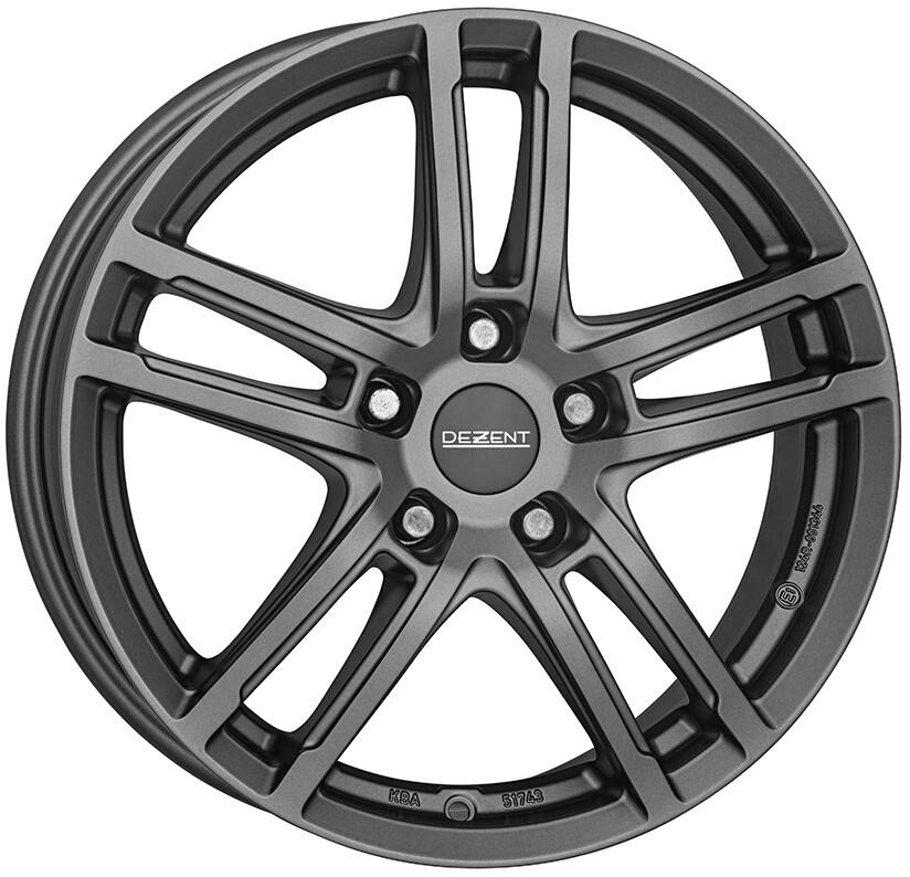 DEZENT / TZ GRAPHITE / GRAPHITE MATT<br>7,5J18" 5X112 38 70,10