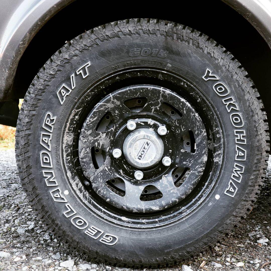 DOTZ 4X4 / DAKAR DARK / BLACK<br>7,0J16" 5X120 35 65