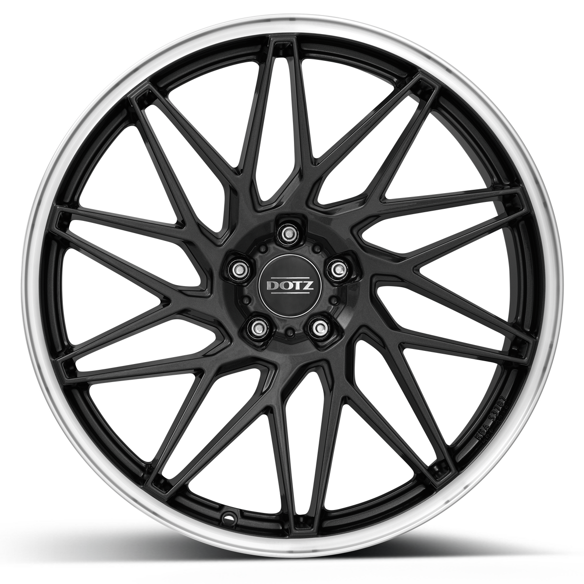 DOTZ / TANAKA DARK / GUNMETAL/POLISHED LIP<br>9,0J20" 5X120 30 72,60