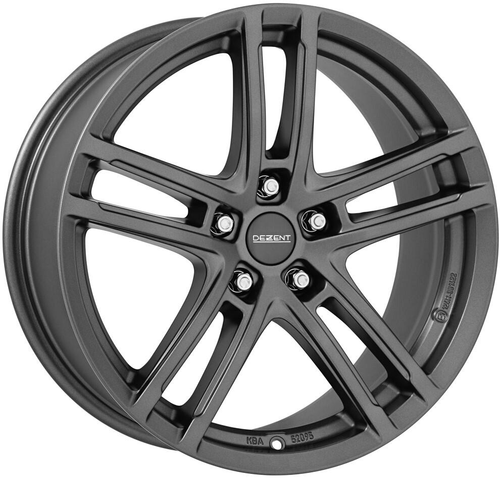 DEZENT / TZ-C GRAPHITE / GRAPHITE MATT<br>8,0J18" 5X112 30 66,60