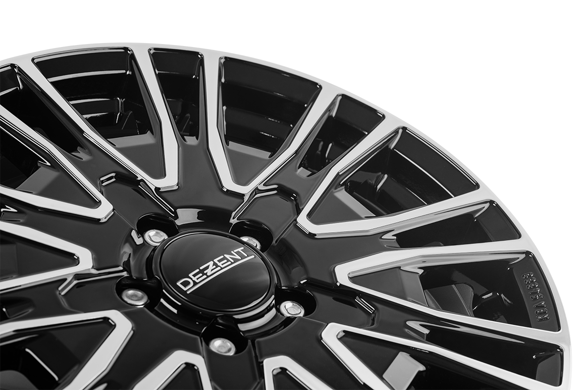 DEZENT / KE DARK / BLACK/POLISHED<br>7,5J18" 5X130 43 84,10