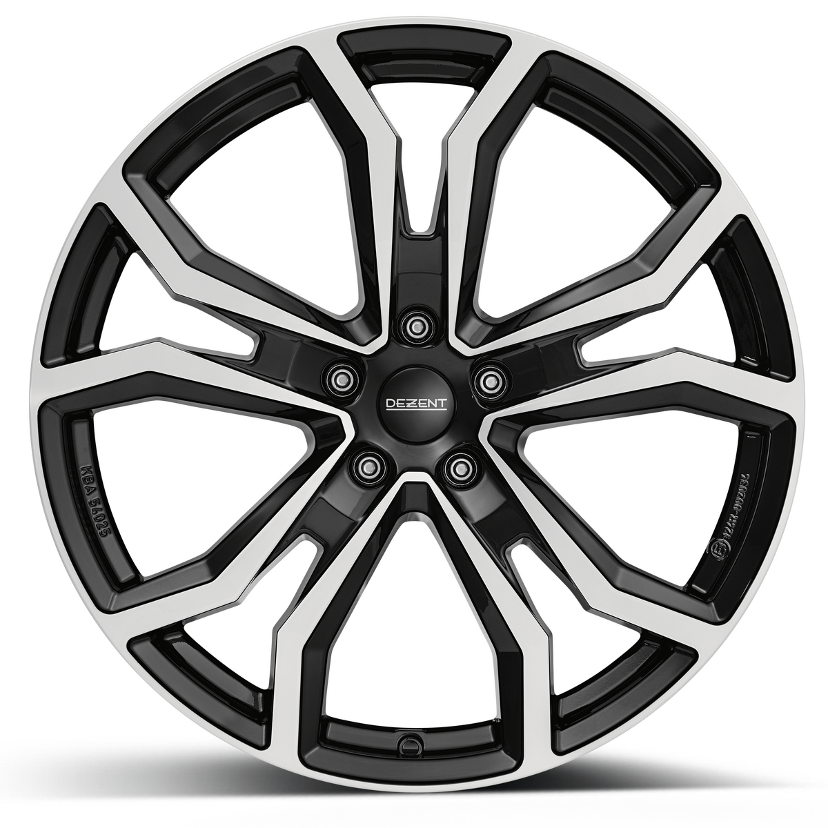 DEZENT / TV DARK / BLACK/POLISHED<br>7,5J18" 5X120 60 65,10