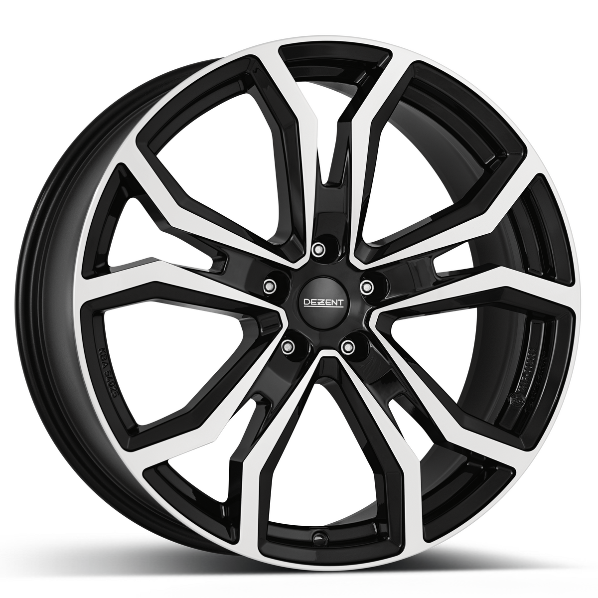 DEZENT / TV DARK / BLACK/POLISHED<br>7,5J18" 5X120 60 65,10