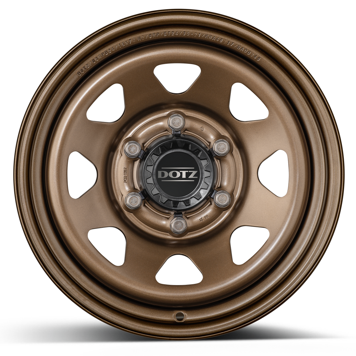 DOTZ 4X4 / DAKAR BRONZE / BRONZE MATT<br>8,0J18" 6X139,7 24 93