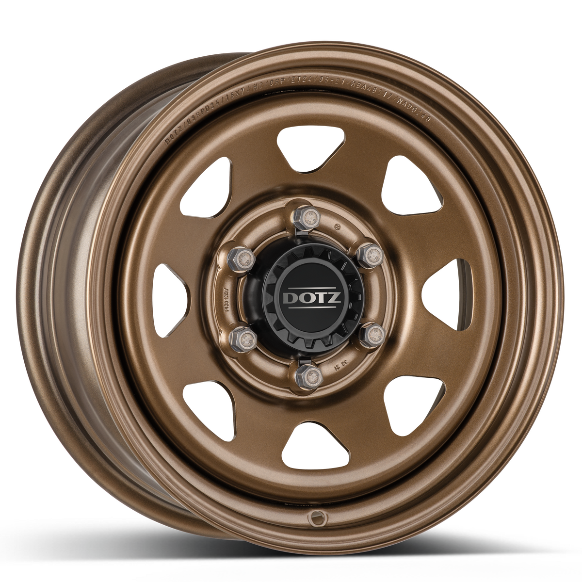 DOTZ 4X4 / DAKAR BRONZE / BRONZE MATT<br>8,0J18" 6X139,7 24 93