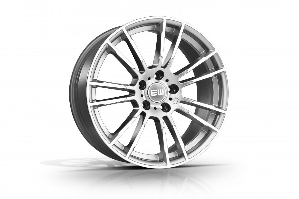 ELITE WHEELS / STARGAZE / CRYSTAL SILVER<br>8,0J18" 5X120 43 72,60
