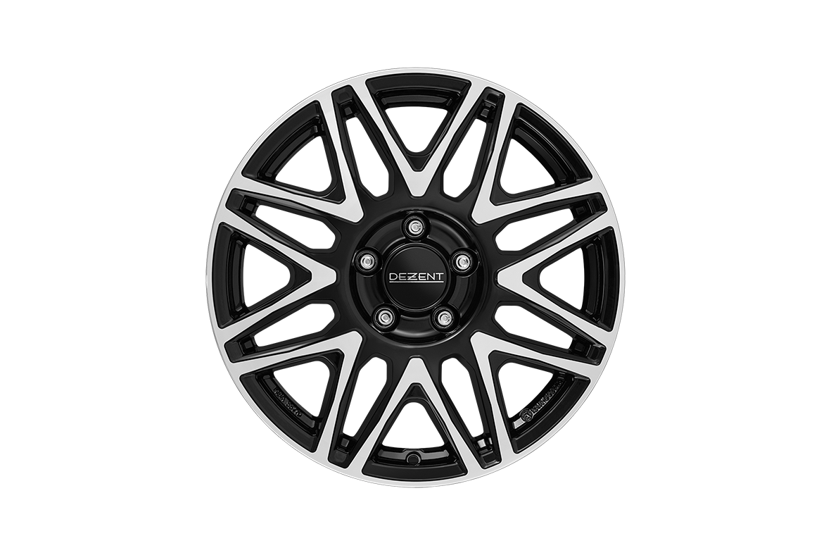 DEZENT / KH DARK / BLACK/POLISHED<br>7,0J17" 5X114,3 45 66,10