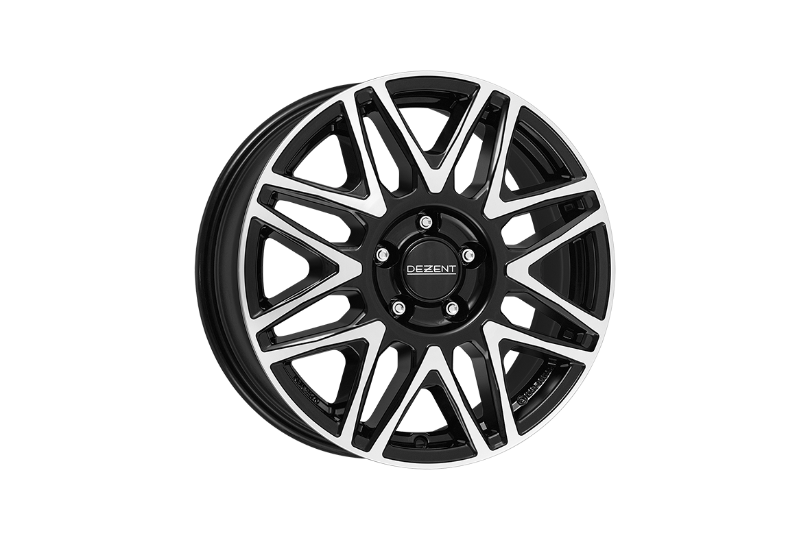 DEZENT / KH DARK / BLACK/POLISHED<br>7,0J17" 5X114,3 45 66,10
