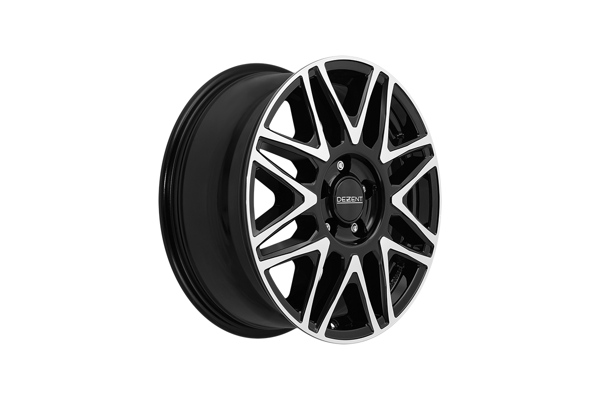 DEZENT / KH DARK / BLACK/POLISHED<br>7,0J17" 5X114,3 45 66,10