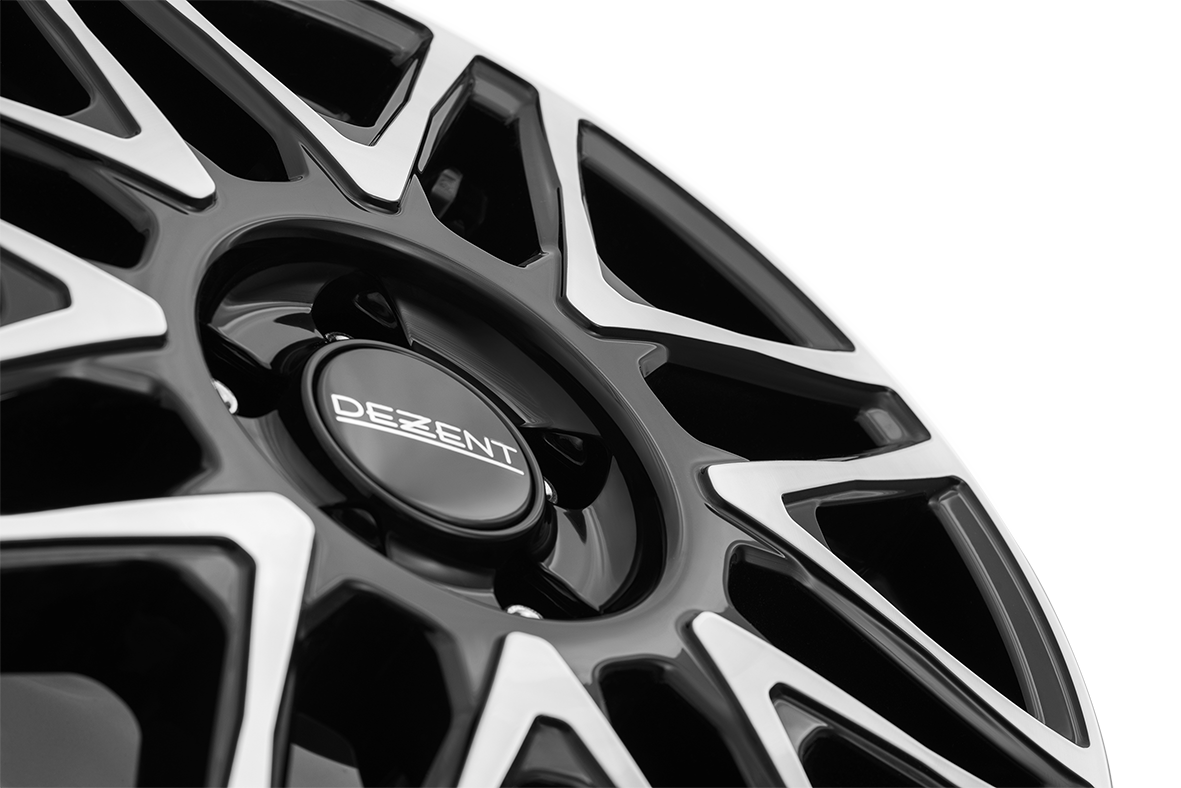 DEZENT / KH DARK / BLACK/POLISHED<br>7,0J17" 5X114,3 45 66,10