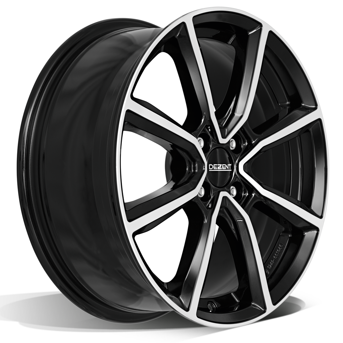 DEZENT / TN DARK / BLACK/POLISHED<br>5,5J14" 4X100 45 54,10