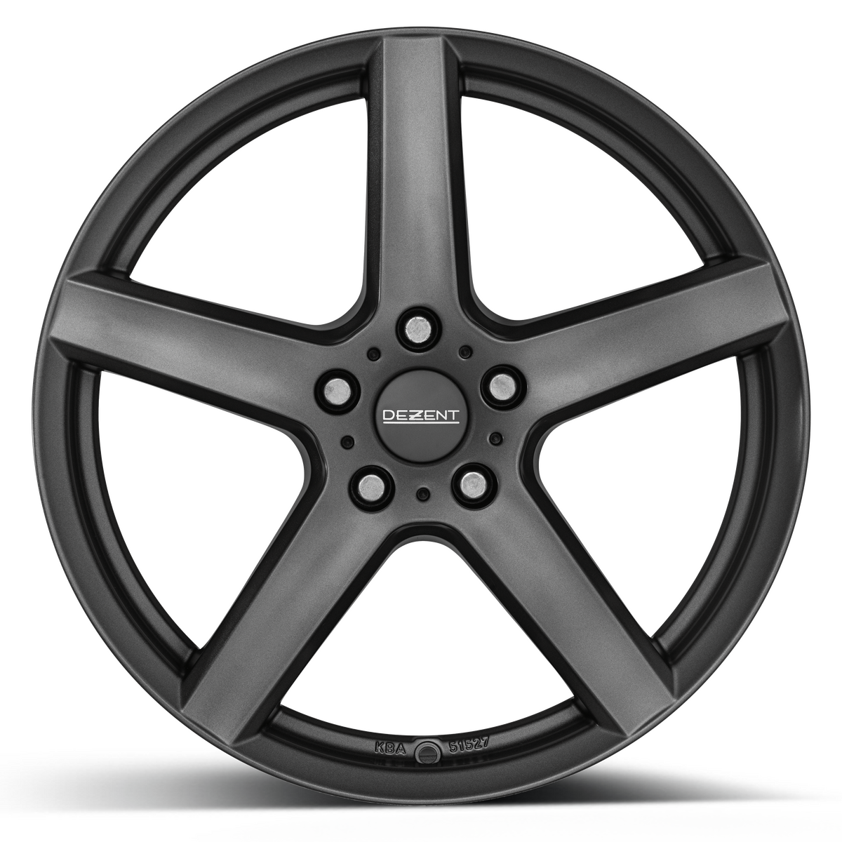 DEZENT / TY GRAPHITE / GRAPHITE MATT<br>5,5J15" 5X100 40 57,10