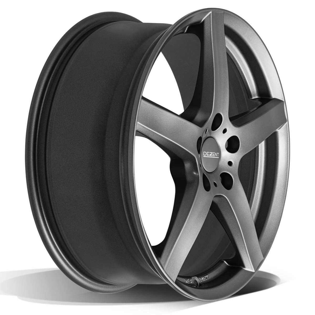 DEZENT / TY GRAPHITE / GRAPHITE MATT<br>5,5J15" 5X100 40 57,10