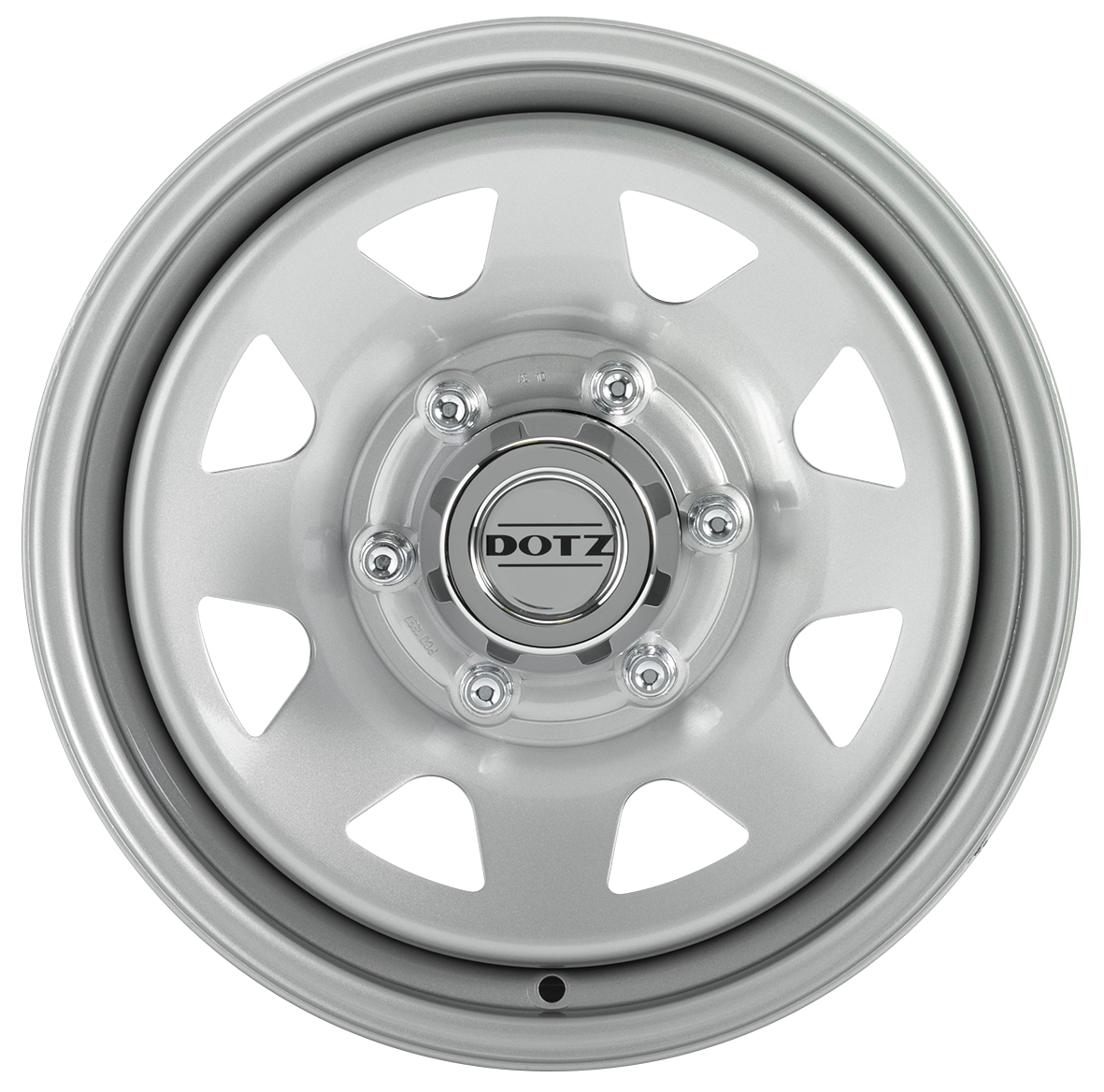 DOTZ 4X4 / PHARAO / SILVER<br>6,0J15" 5X139,7 45 110