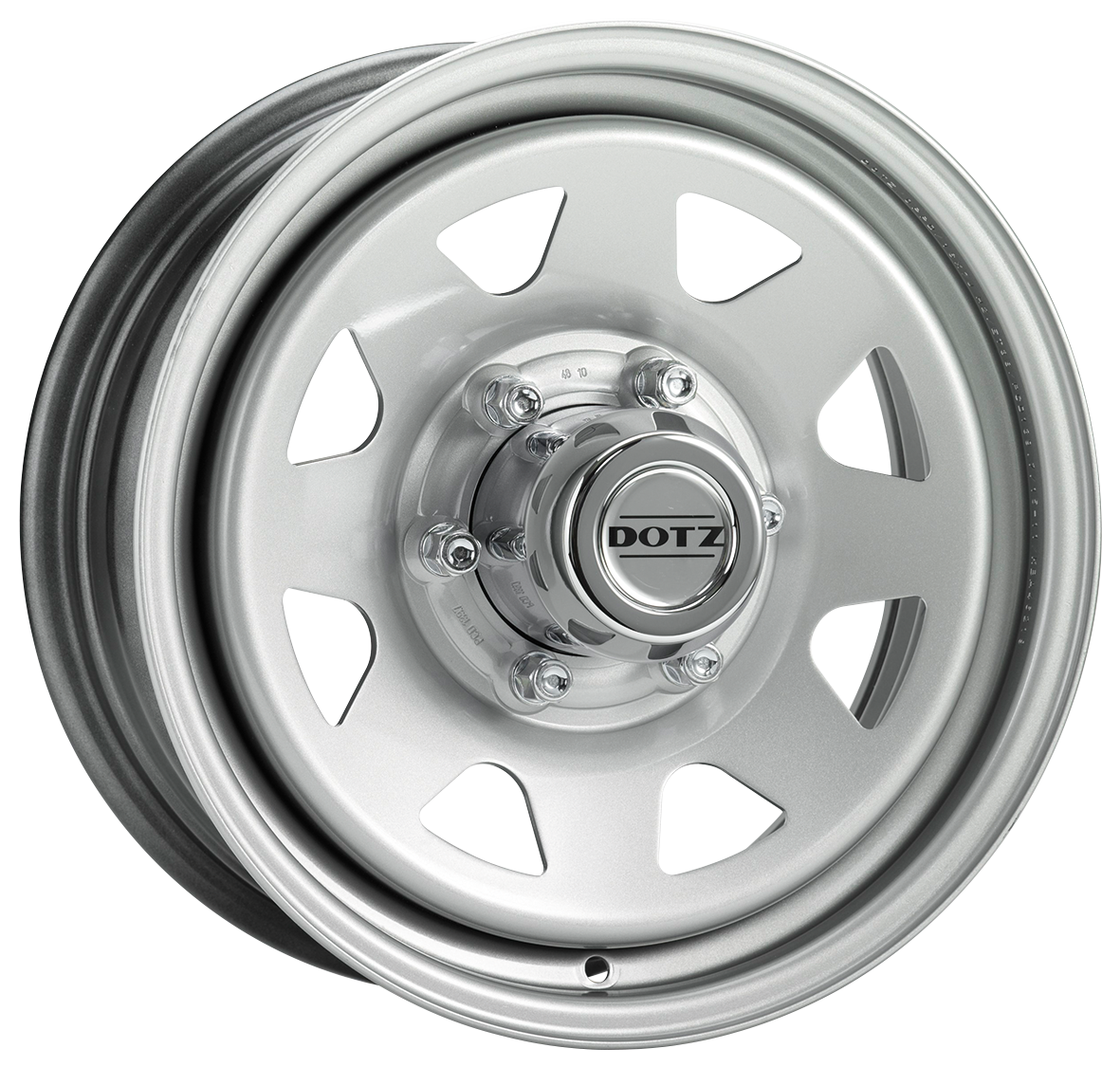 DOTZ 4X4 / PHARAO / SILVER<br>6,0J15" 5X139,7 45 110