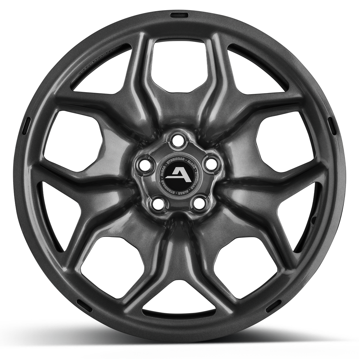 ALCAR HYBRIDRAD / 07 GREY / ANTHRACITE<br>6,5J17" 5X100 39 57,10