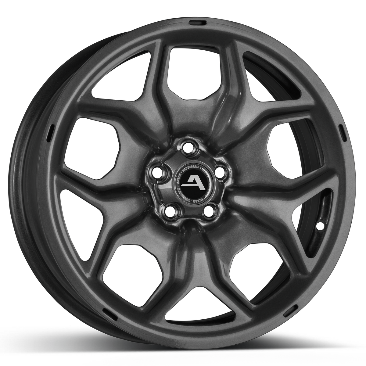 ALCAR HYBRIDRAD / 07 GREY / ANTHRACITE<br>6,5J17" 5X100 39 57,10