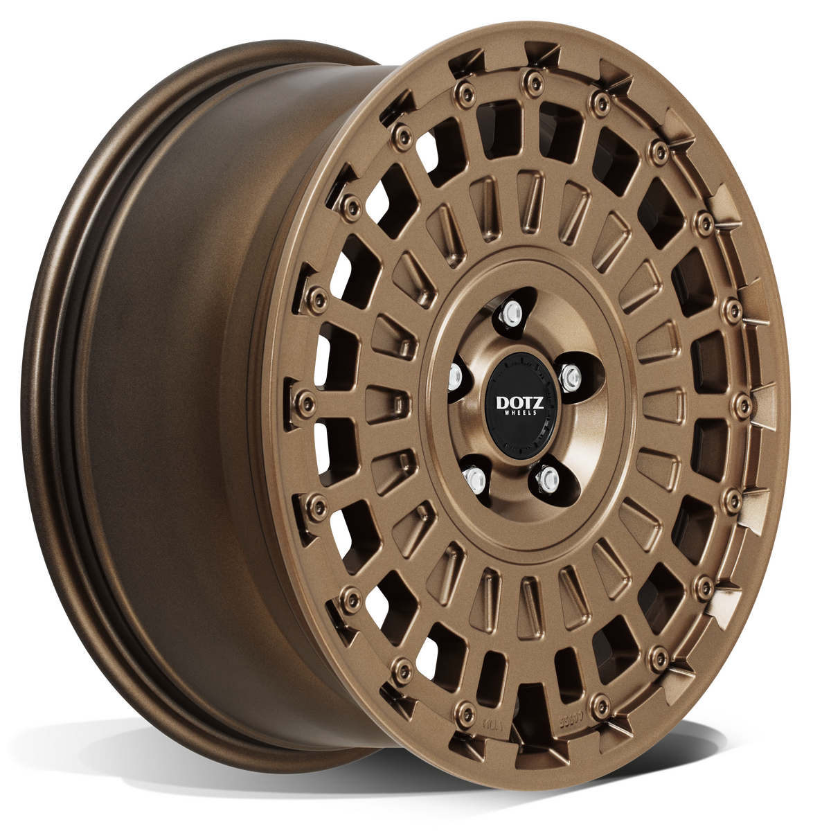 DOTZ 4X4 / TALARA BRONZE / BRONZE MATT<br>8,0J17" 5X120 45 65,10