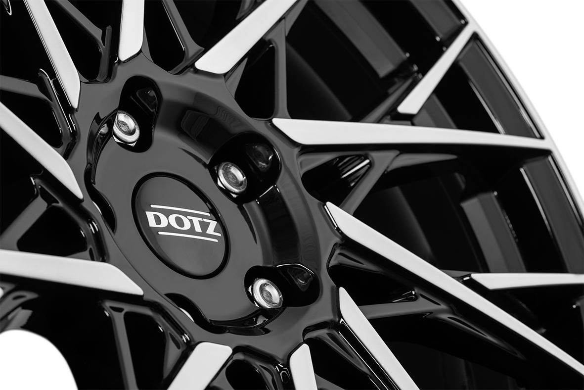 DOTZ / FUJI DARK / BLACK/POLISHED<br>9,0J19" 5X114,3 40 71,60