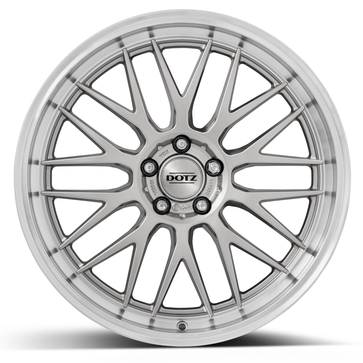 DOTZ / BILBAO BLAZE / SILVER/POLISHED LIP<br>7,0J17" 4X100 25 60,10