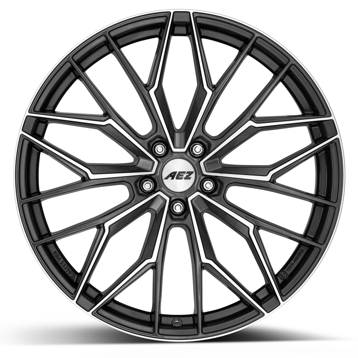 AEZ / PORTO DARK / GUNMETAL/POLISHED<br>8,0J20" 5X112 46 66,60