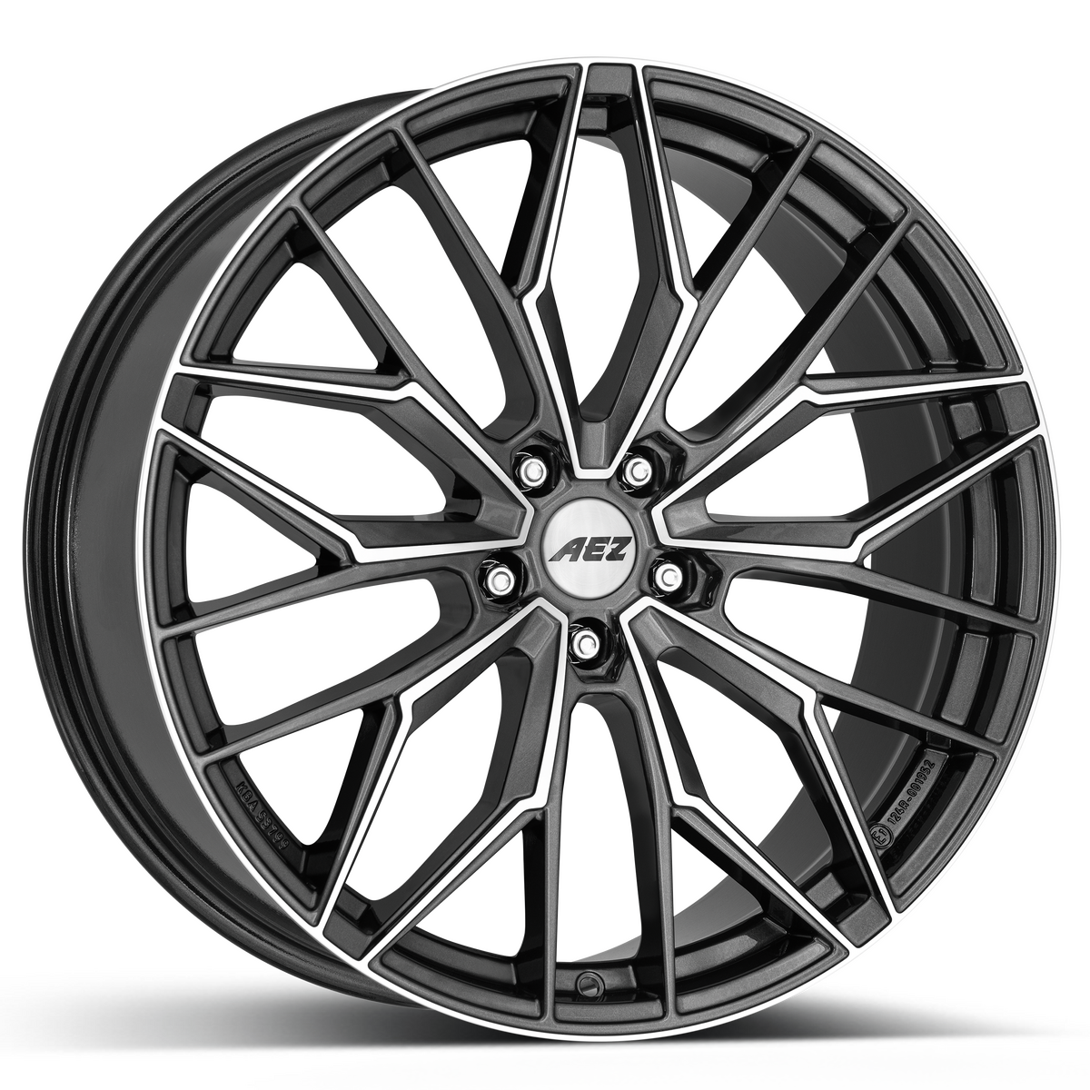 AEZ / PORTO DARK / GUNMETAL/POLISHED<br>8,0J20" 5X112 46 66,60